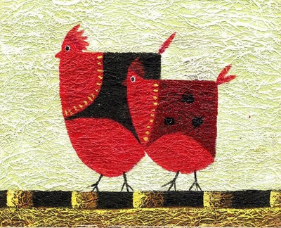 79% OFF on Painting Without Frame - Two Antique Animal Canvas Art