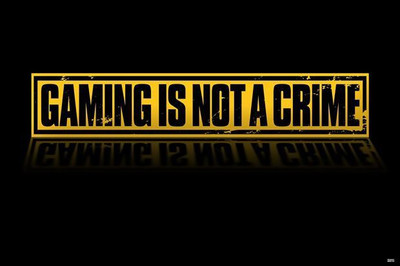 64% OFF on Gaming Is Not Crime Photographic Paper