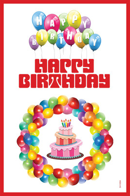 16% OFF on Shopisky Happy Birthday With Balloon Paper Print 16% OFF on Shopisky Happy Birthday With Balloon Paper Print