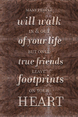 8% OFF on Friends Fingerprint on Heart Photographic Paper