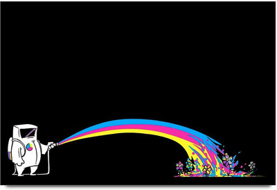 53% OFF on CMYK Paint Character Laminated Poster Paper Print 53% OFF on CMYK Paint Character Laminated Poster Paper Print