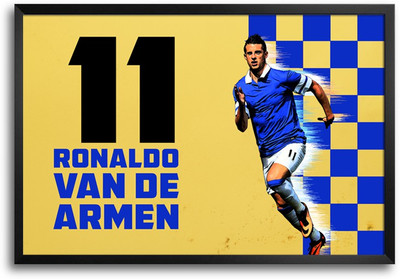 46% OFF on ShopMantra Kevin Mirallas Footballer Laminated Frame Poster Paper Print