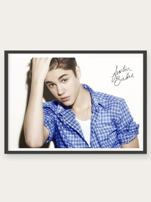 70% OFF on Justin Bieber 3D Poster