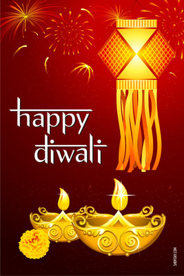 16% OFF on Poster - Diwali Is All About Worshipping Gods Paper Print