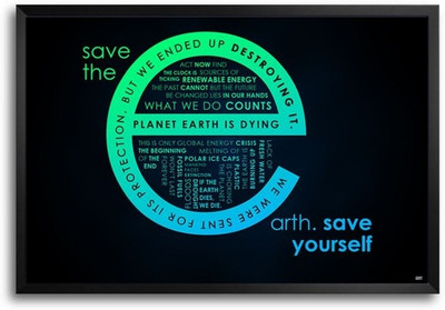 74% OFF on Typography Fp00003622 Framed Photographic Paper