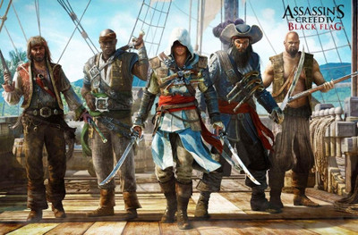53% OFF on Da Vinci Posters Assassins Creed 4 Black Flag A Poster Fine Art Print