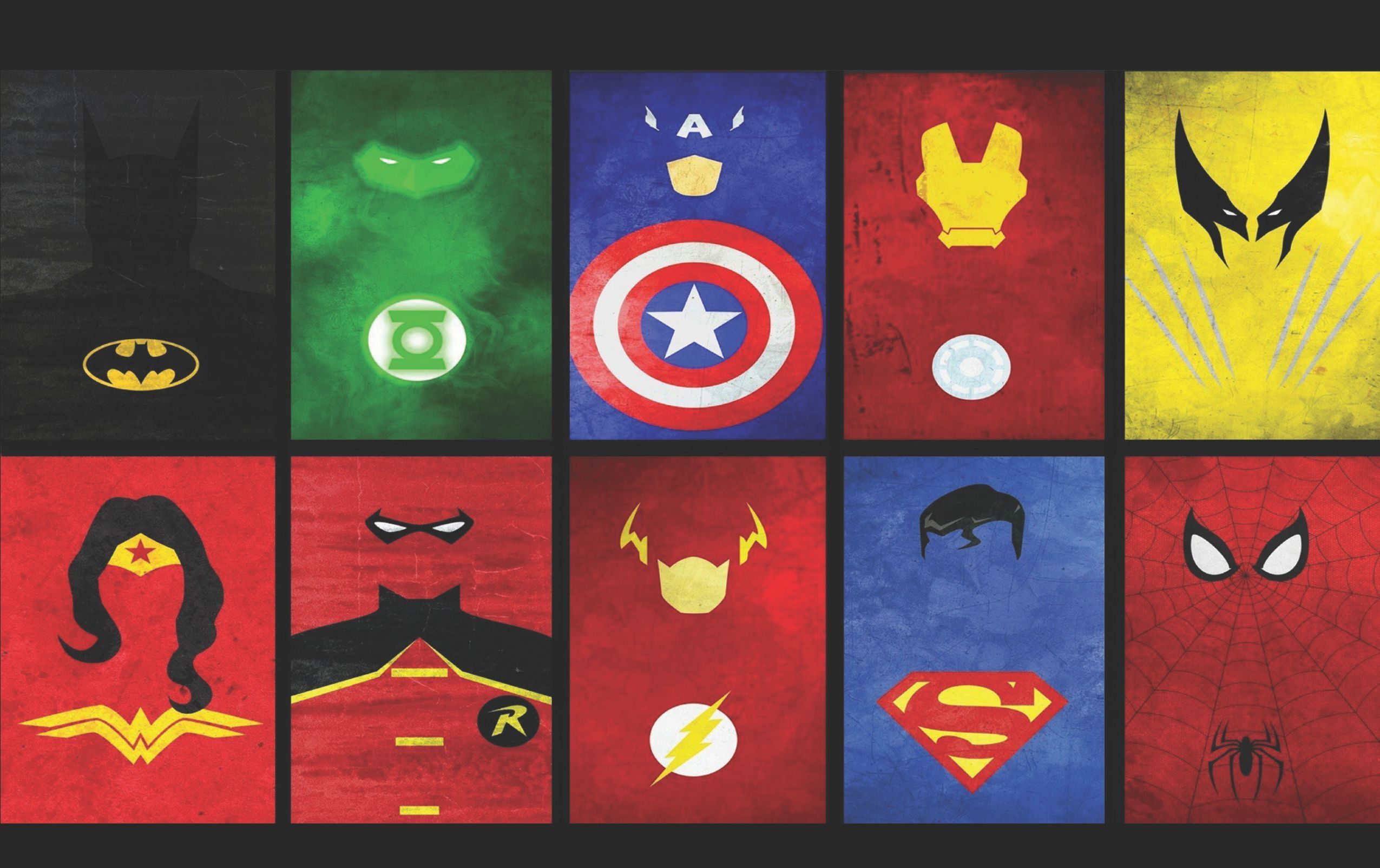 Colormart Marvel Superhero Logo Photographic Paper - Colormart posters ...