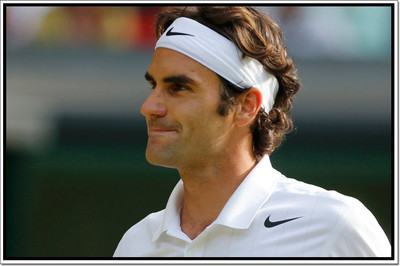 50% OFF on Roger Federer Tennis Player Paper Print