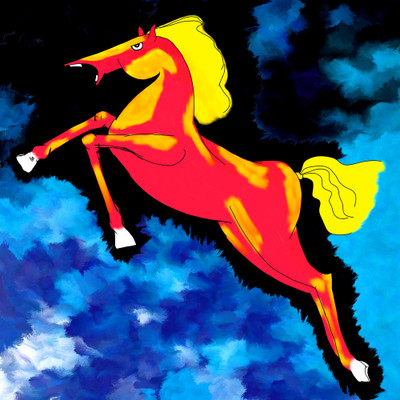 50% OFF on Horse Z11 Paper Print