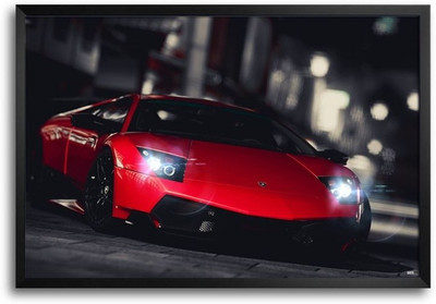 53% OFF on Red Lamborghini Fp00004386 Framed Photographic Paper 53% OFF on Red Lamborghini Fp00004386 Framed Photographic Paper