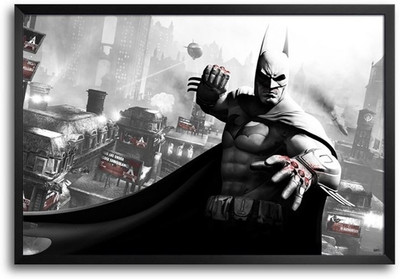 74% OFF on Batman Arkham City Fp00003519 Framed Photographic Paper