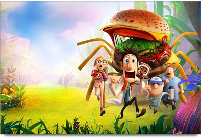 75% OFF on Chance Of Meatballs 2 Marshmallows Paper Print