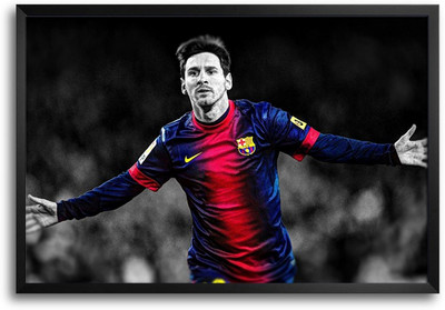 40% OFF on ShopMantra Messiah Footballer Laminated Frame Poster Paper Print 40% OFF on ShopMantra Messiah Footballer Laminated Frame Poster Paper Print