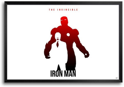 74% OFF on Iron Man Invincible Fp00004174 Framed Photographic Paper 74% OFF on Iron Man Invincible Fp00004174 Framed Photographic Paper