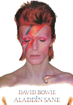 6% OFF on David Bowie - Aladdin Sane Paper Print