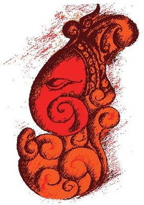 31% OFF on Canvas Art Gallery - 66-A Ganesha with Lakering Print Fine Art Print