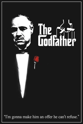 60% OFF on The god father Fine Art Print