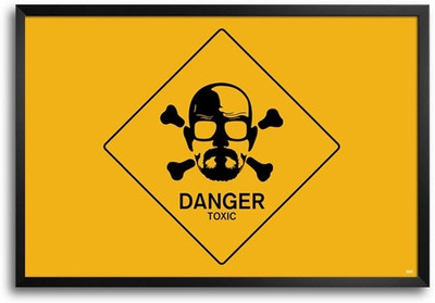 74% OFF on Breaking Bad Danger Fp00004387 Framed Photographic Paper