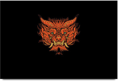 53% OFF on Monster Face Artwork Poster Paper Print 53% OFF on Monster Face Artwork Poster Paper Print