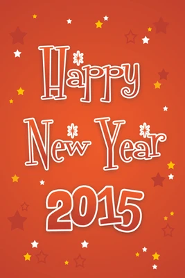 16% OFF on Poster - Stars of New Year 2015 Paper Print