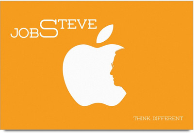 53% OFF on Steve Jobs Apple Face Design Laminated Poster Paper Print 53% OFF on Steve Jobs Apple Face Design Laminated Poster Paper Print