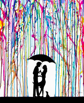 79% OFF on Painting Without Frame - Beautiful Coupel Canvas Art