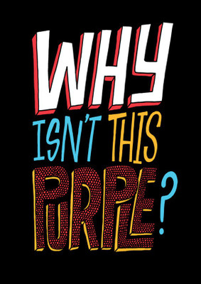 46% OFF on Purple Fine Art Print