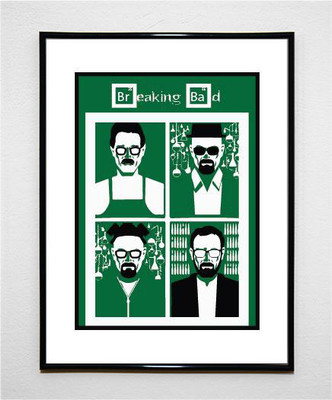 33% OFF on Mr. White Fine Art Print