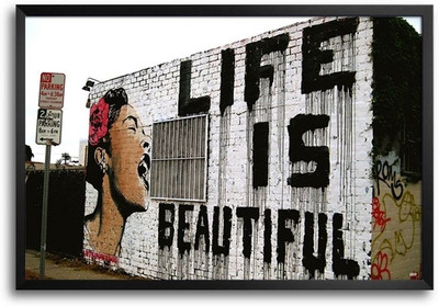 74% OFF on Life Is Beautiful Fp00004667 Framed Photographic Paper 74% OFF on Life Is Beautiful Fp00004667 Framed Photographic Paper