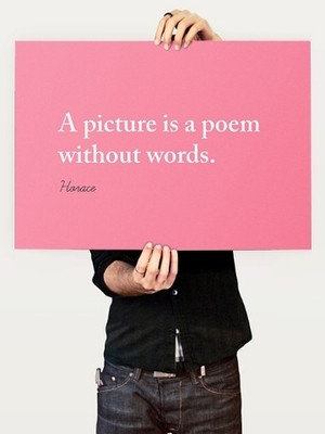 70% OFF on A Picture Is A Poem Without Words 3D Poster