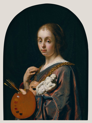 14% OFF on Pictura An Allegory Of Painting By Frans Van Mieris The Elder Dutch Fine Art Print
