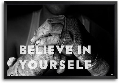 74% OFF on Believe In Yourself Fp00004086 Framed Photographic Paper 74% OFF on Believe In Yourself Fp00004086 Framed Photographic Paper