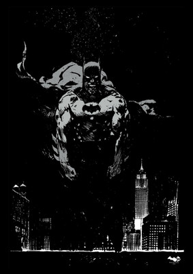 62% OFF on Batman the Dark Knight's Rage Paper Print
