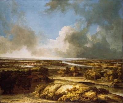 14% OFF on A Panoramic Landscape By Philips Koninck Dutch Fine Art Print 14% OFF on A Panoramic Landscape By Philips Koninck Dutch Fine Art Print