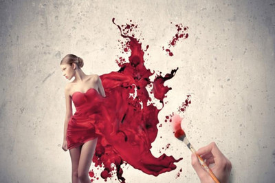 62% OFF on Artistic Painting Girl Poster Photographic Paper