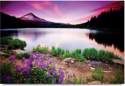 75% OFF on Amy Vintage Beautiful Lake Paper Print 75% OFF on Amy Vintage Beautiful Lake Paper Print