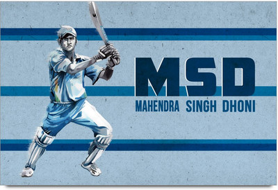 64% OFF on ShopMantra Mahendra Singh Dhoni MSD Paper Print