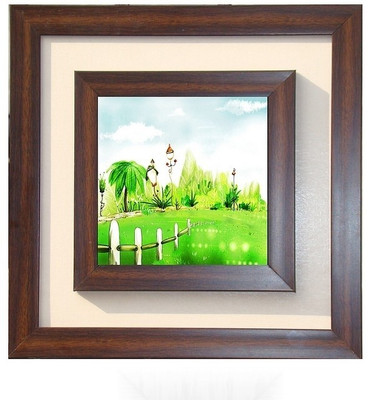 26% OFF on Lila Painting DVL- M- 441 With Wooden Frame Canvas Art