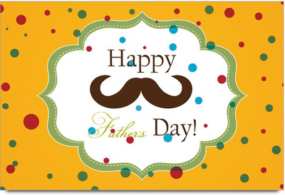 58% OFF on Happy Father's Day -SMFP00002217 Laminated Poster Paper Print