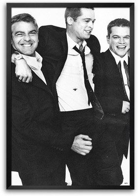 74% OFF on Ocean Thirteen Team Fp00004740 Framed Photographic Paper