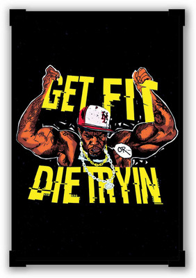 37% OFF on Get Fit or Die Trying 50 Cent Music Pop Art Paper Print 37% OFF on Get Fit or Die Trying 50 Cent Music Pop Art Paper Print