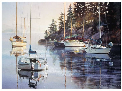 Montage - Tranquility Fine Art Print