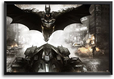 74% OFF on Batman With Wings Fp00003820 Framed Photographic Paper