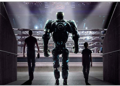 37% OFF on Real Steel Robo Poster (18 x 12 Inches) by Shopkeeda Paper Print