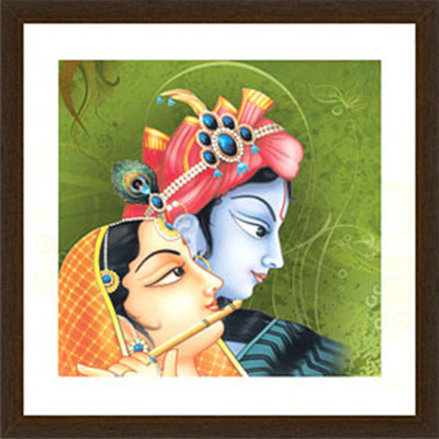 16% OFF on Beloved Radha With Krishna Frame By Returnfavors Canvas Art 16% OFF on Beloved Radha With Krishna Frame By Returnfavors Canvas Art