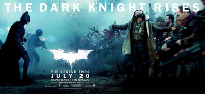 53% OFF on Dark Knight Rises (B) Wide Screen Da Vinci Fine Art Print