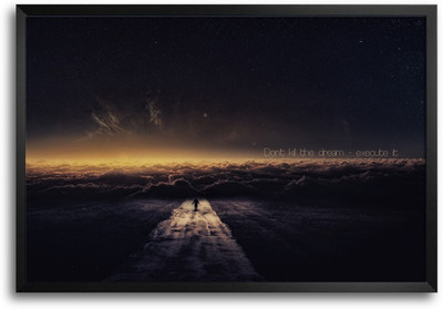 46% OFF on ShopMantra Don'T Kill the Dream, Execute it Laminated Frame Poster Paper Print 46% OFF on ShopMantra Don'T Kill the Dream, Execute it Laminated Frame Poster Paper Print