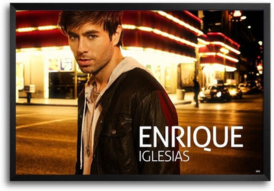 53% OFF on Enrique Iglesias Fp00003986 Framed Photographic Paper