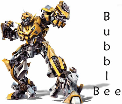 75% OFF on Artmagik Bubble Bee Transformers Poster Fine Art Print