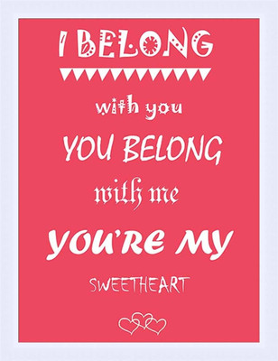 42% OFF on Painting Mantra Framed - My Sweetheart Paper Print